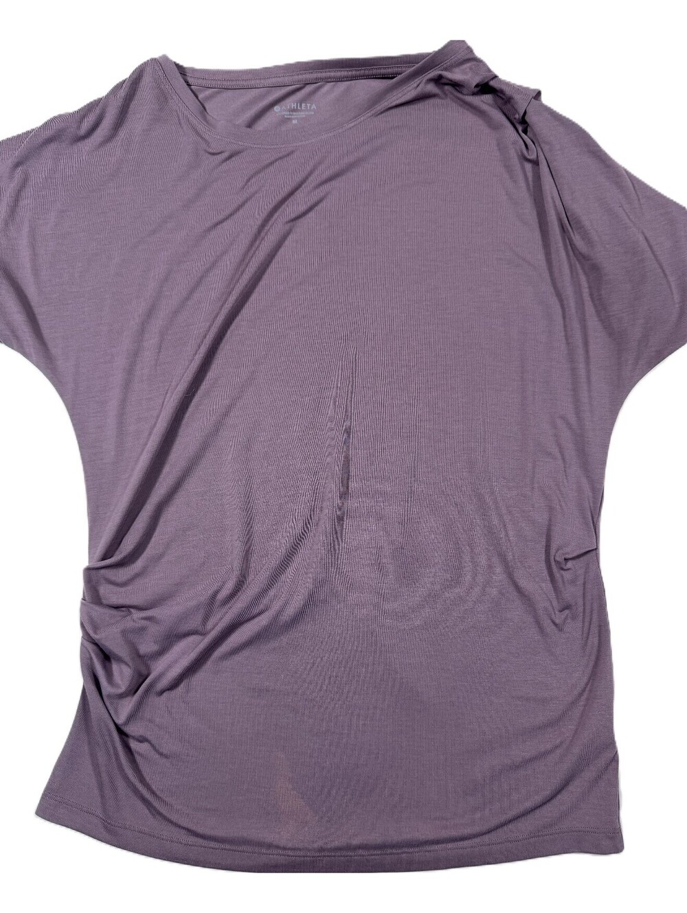 Athleta Women's Short Sleeve Performance T-Shirt Medium Purple